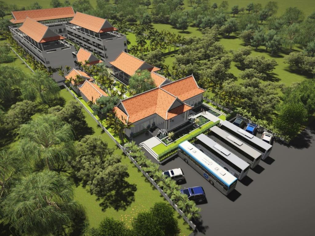 New Riverside Hotel Sziemreap Kültér fotó