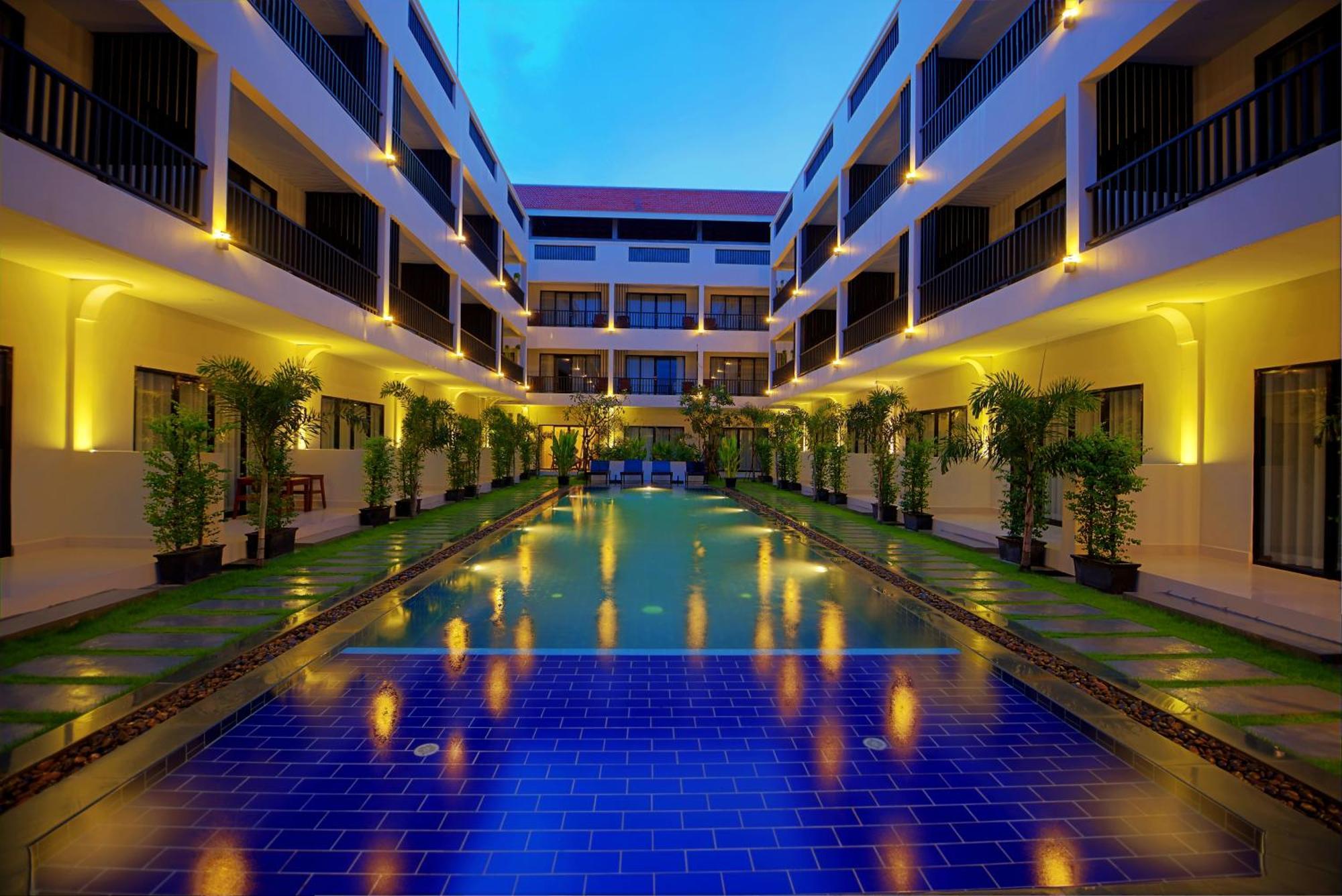 New Riverside Hotel Sziemreap Kültér fotó
